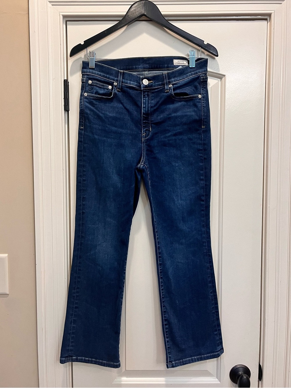 AYR Straight Leg Dark Blue Jeans - Picture 3 of 11
